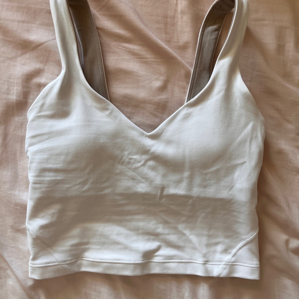 lululemon athletica White Tank Top